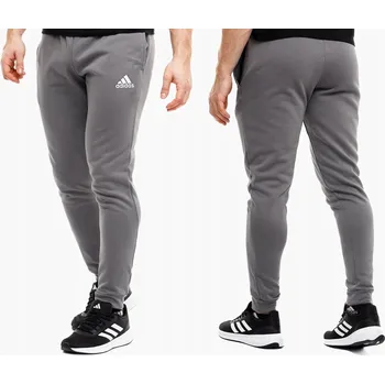 Pánská móda Adidas pánské tepláky H57531/S šedé, velikost S