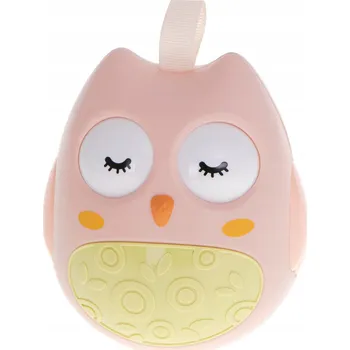 Panáček vstaváček Ikonka KX5985_1 růžová sova