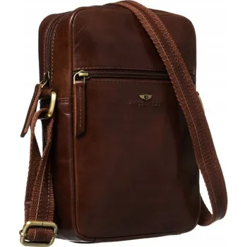 Peterson pánská taška přes rameno PTN 704-TUM-0369 BRO hnědá