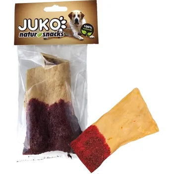 Pamlsek pro psa JUKO Jelení kůže s červenou řepou (1 ks)