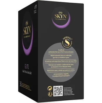 Kondom Kondomy Unimil Skyn Elite nelatexové 36 ks tenké a lubrikované