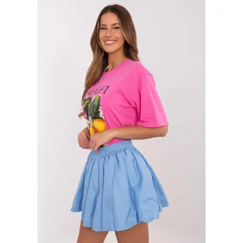 Dámská sukně ITALY MODA Sukně MI-SD-2547.24 ITALY MODE Barva: Modrá - světle, Velikost: UNI