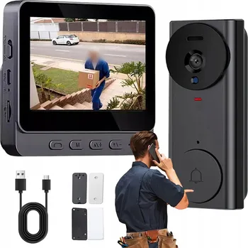 Bezdrátový zvonek Basehome s dosahem 250 m a hlasitostí 105 dB