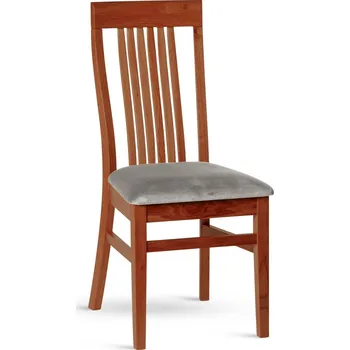 Jídelní stůl TAKUNA látka – čalouněná židle - buk , lux 10 terracotta