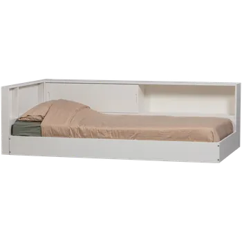 Postel WOOOD Dřevěná postel CARTER bílá s 1 čelem 377590-W