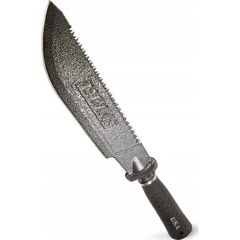 Bezpečnostní kamera ESTWING Černá KOVANÁ Mačeta z Americké Oceli 30cm + Pochva