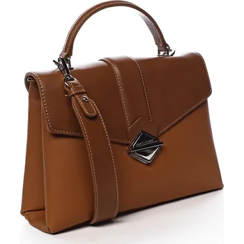 Módní doplněk Módní kabelka přes rameno Marina, koňaková