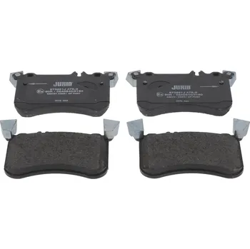 Brzdová destička Sada brzdových destiček, kotoučová brzda JURID 573851J