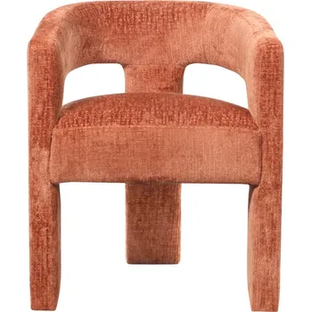 Jídelní židle Čalouněná židle Leith - Livin Hill Světle Hnědá 62x75 cm