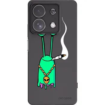 Pouzdro na mobilní telefon Picasee silikonový černý obal pro Xiaomi Redmi Note 13 Pro 4G - Earth - Sám doma