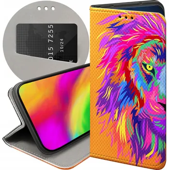 Pouzdro na mobilní telefon Flipové pouzdro Hello Case pro Xiaomi, Redmi 9C NFC oranžové