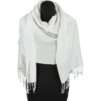 Šála Módní dámská šála Candice, bílá