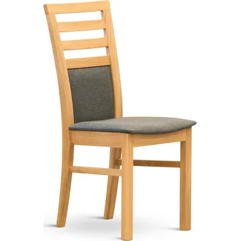 Jídelní stůl BART dub – čalouněná židle - dub , velvet černá 63