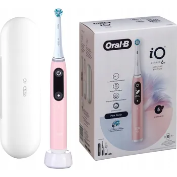 Péče o chrup Kartáček magnetický Oral-B iO Series 6 Pink Akumulátorový Růžový