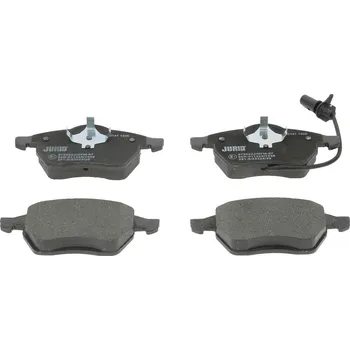 Brzdová destička Sada brzdových destiček, kotoučová brzda JURID 573022J