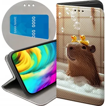 Pouzdro na mobilní telefon POUZDRO PRO REALME 12 5G / 12X 5G / C65 5G KAPYBARA ROZTOMILÉ ZVÍŘÁTKO CASE