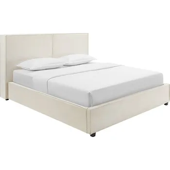 Nábytek Invicta Čalouněná postel ROCO 180x200 s úložným prostorem béžová 45921