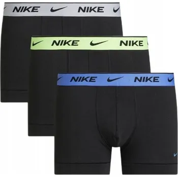 Boxerky Pánské boxerky Nike Dri-Fit Trunk 3PK sada 0000KE1008-HWV S