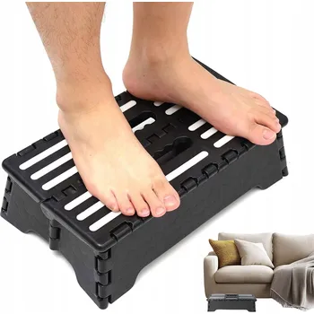 SKLÁDACÍ STOLIČKA LEHKÁ S VYVÝŠENOU PLATOFORMOU PRO SENIORY A ŽENY