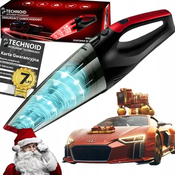 Vysavač Vysavač do auta Technoid bezdrátový cyklonový 400 W s HEPA filtrem