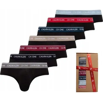 Slipy CALVIN KLEIN SLIPY Pánské slipy CALVIN KLEIN bavlněné 6 kusů - velikost S 2A2E5_F*