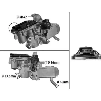 Váha vzduchu AGR-modul VALEO 700433