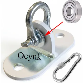 Obraz Držák houpačky s ložiskem a okem Bílý MAT 1 Ks