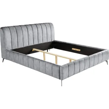 Nábytek Invicta Čalouněná postel AMSTERDAM 180x200 šedá 46164