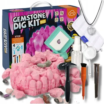 Obraz VĚDECKÁ SADA ARCHEOLOGIE VYKOPOVÁVKY MINERÁLY 9 KS