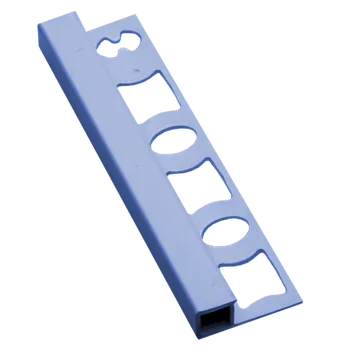 ukončovací lišta Lišta ukončovací "hranatá" Profil-EU světle modrá, PVC, délka 250 cm, výška hrany 8 mm, LH825013