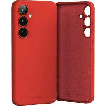 Pouzdro na mobilní telefon Zadní Kryt Mercury goospery pro Samsung Galaxy A16 červená