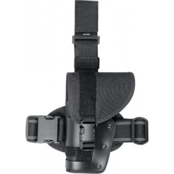 Příslušenství pro sportovní střelbu DASTA Pouzdro pistolové PROFI-TACTICAL stehenní s krycí chlopní LEVÉ