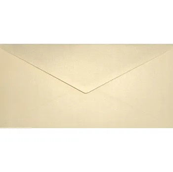 Obálka Obálky DL Aster Met. Gold Ivory vanilkové - 25 Ks