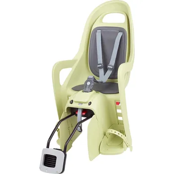 POLISPORT Hátsó Dönthető Gyerek Kerékpárülés Vázra Szerelhető Groovy Černá / Tmavě Šedá ZELENÁ|ŠEDÁ