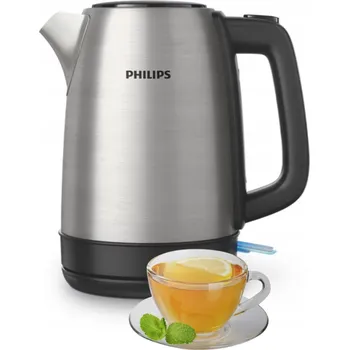 Rychlovarná konvice Rychlovarná konvice Philips HD9350/90 2200 W, 1,7 l, stříbrná/šedá