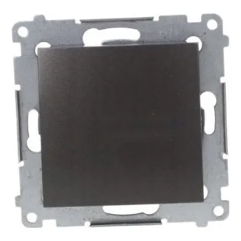 vypínač Jednopólový vypínač Kontakt-simon DP1.01/48 antracitový