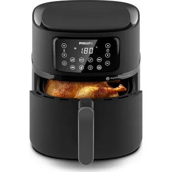 fritéza Mini trouba Philips Frytkownica Piekarnik XXL Connected Philips 5000 7,2 l černá