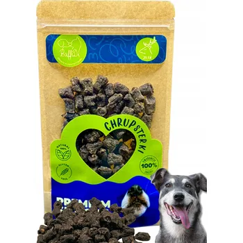 Pamlsek pro psa Pamlsky psa ChrupSterki Jelení 90g Měkké tréninkové pamlsky BaffiDi