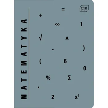 Sešit Sešit A5 Matematika Interdruk 60 listů čtvereček