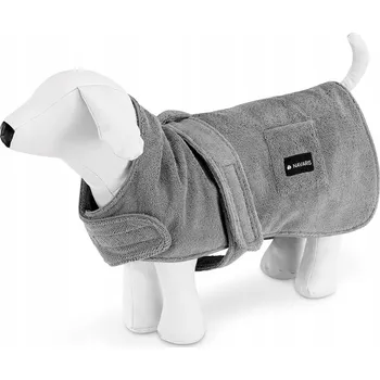 Dámský župan Oblečení a kostýmy ŽUPAN PRO PSA KOUPACÍ ŽUPAN šedý M