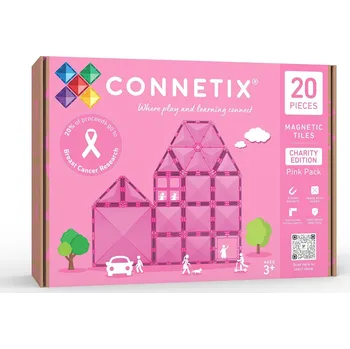 ostatní stavebnice CONNETIX Charity Pack Pink růžová 20 dílů