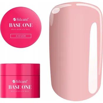 Lak na nehty Silcare Base One Stavební Gel Cover Kamufláž 50g