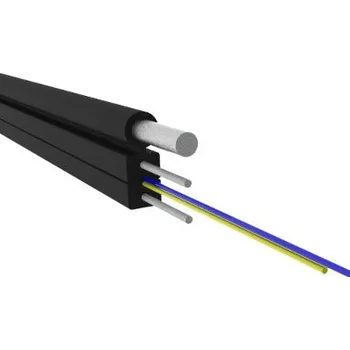 OPTIX Optický kabel FLAT Z-XOTKtsdp SM 24x9/125 2T12F ITU-T G.652D 1.2kN