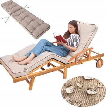 Polštář Polštář Hobbygarden 201 x 55 x 8 béžový