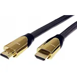 Kabel PREMIUM HDMI Ultra HD s Ethernetem M/M pozlacený 7,5m
