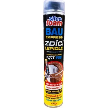 Průmyslové lepidlo Lepidlo zdící BAU EXPRESS, 875 ml, SILCOFOAM