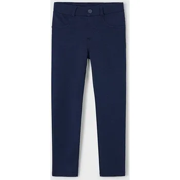 Dívčí kalhoty Jegíny s kapsami basic tmavě modré MINI Mayoral velikost: 104