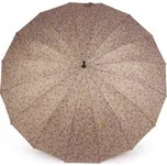 Dámský vystřelovací deštník - 1 ks - 4 (89 cm) krémová