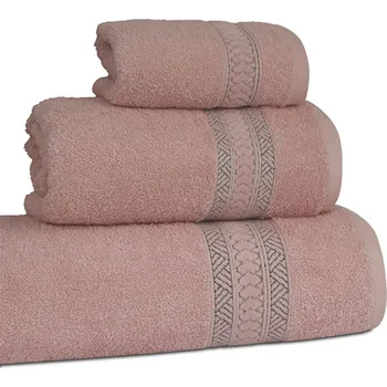 Ručník Jahu , s.r.o. Set ručníků a osušky 3ks Berger 450g/m2 lotus