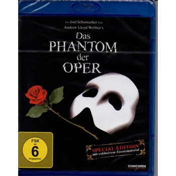 Blu-ray film Fantom opery - Das Phantom der Oper (Blu-ray)